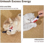 Potaroma 4Pcs Cat Toys, Horror Halloween Knife-Shaped Kitten Catnip Crinkly Sound Toys, Indoor Exercise for All Cat Breeds 6.5 Inches - Image 5