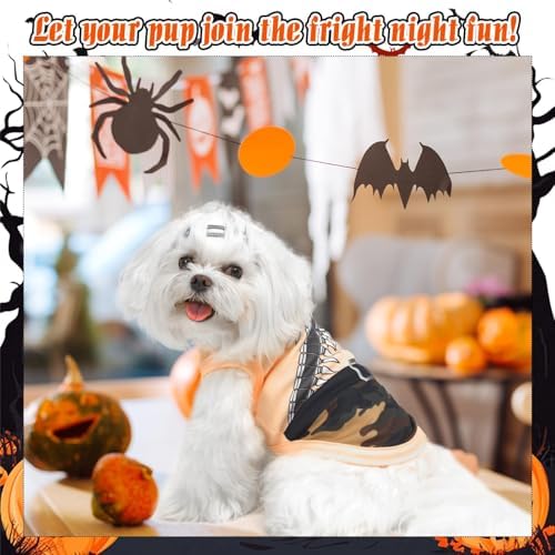 BINGPET Dog Halloween Shirt, Gunner Funny Costumes, Soft Cotton T-Shirt - Image 2