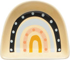 Jubilee Stoneware Pinch Bowls, Rainbows