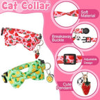 30Pcs Breakaway Cat Collars with Bowtie Adjustable Cat Collars - Image 3