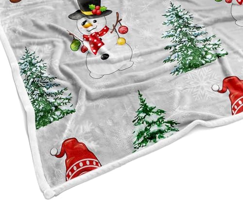 Christmas Throw Blanket Soft and Warm Throw Blankets for Couch Sofa Bed Winter Holiday Decorative Cozy Blanket Blanket 50"x60" - Image 6