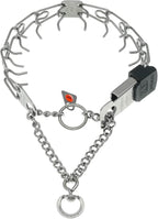 Herm Sprenger Prong Collar with Quick Release ClicLock Buckle for Small Medium Dogs Stainless Steel No Pull Collar | Pinch Collar for Dog Training Made in Germany (16in x 2.25mm)