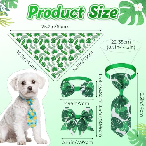 Reginary 120 Pcs Dog Bandanas for Summer Bulk Dog Bows Set Bow Ties Cat Scarf Colorful Washable Triangle Pet Kerchief Cute Bib for Summer Small Medium Large Pets Grooming Accessories Costume - Image 2