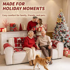 Christmas Couch Cover, Christmas Plush Sofa Cover for Dog Pet 1PC - Image 2