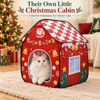 Christmas Cat House for Indoor Cats - Image 2