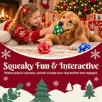 INSUM Christmas Dog Balls Toys, 2.5'' 12 Pack Dog Stocking Stuffers - Image 5