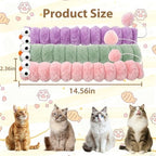 3 Pack Long Cat Kicker Toys with Catnip, 14.5 Inch Plush Caterpillar Cat Toys for Indoor Cats, Interactive Kicker Toys with Rabbit Fur Tail for Biting and Play - Image 2