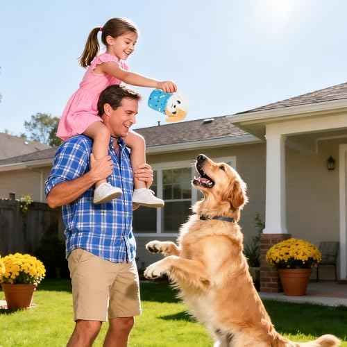 Easter Dog Toys with Squeaker for Large Breed Interactive Dog Chew Toys for Puppies Small and Large Dogs Puppy Squeaky Dog Training and Reduce Boredom (Cup Puppy - Image 6