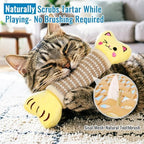 ENNOKEY Catnip Cat Toys Pillows for Indoor Kittens Kicker Chew, 9.45 Inches - Image 3