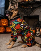 PET SHOW 4 Pack Halloween Fleece Dog Pajamas Warm for Extra Large Dogs - Image 6