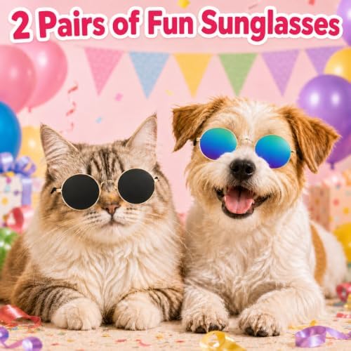 6 Pcs Funny Dog Wig for Cat and Dog Role Playing Wigs - Image 6