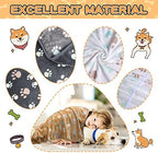 Rezutan Blanket for Large Dogs & Cats Soft Reversible Cute Paw 40"x31" - Image 3