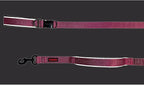 KONG Reflective Shock Absorbing Hands-Free Bungee Dog Leash 6' (Pink)