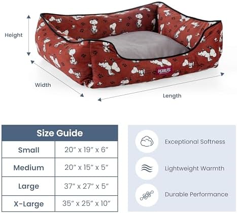 Berkshire Peanuts® Dog & Cat Bed, Plush Suedemink Fleece Pet Pad - Image 5