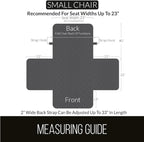 Sofa Shield® Couch Armchair Covers for Dogs, Reversible Furniture Protector with Strap, Stain and Tear Resistant Cushion Cover, 23 inch Seat, Machine Washable Slipcover Pets, Cats, Hunter Green Sage