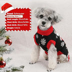 Dog Christmas Sweater for Small Medium Dogs Adorable Festival Pattern Santa Pet Costumes Turtleneck Knitted Puppy Clothes Soft Warm Cold Weather Dog Christmas Outfit Party - Image 4