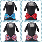 4th of July Dog Bow Ties Bulk for Large Dogs 30 Pack 5.1"*3.1" L - Image 4