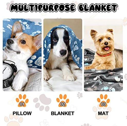 Rezutan Dog Blanket for Medium Dogs 3 Pack Premium Soft Puppy & Cat - Image 7