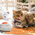 Catnip Toy [2000mg Premium Catnip], Sickle Style Cat Kicker Toy - Image 4