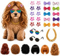 6 Pcs Funny Dog Wig for Cat and Dog Role Playing Wigs by Unknown