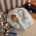 LE SURE Waterproof Dog Blankets for Small Dogs Cute Cozy 3D Jacquard,25x35 - Image 2