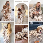 XPUDAC Dog Pajamas for Small Medium Dogs Puppy Clothes Pjs Outfit, Medium - Image 5