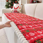 Christmas Couch Cover, Christmas Plush Sofa Cover for Dog Pet 1PC by PJLZJFBY