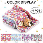 Reginary 4 Pcs Guinea Pig Fleece Cage Liners, Moon Star, 24 x 47 Inch - Image 2