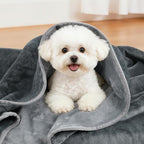 LOOBANI Waterproof Dog Blanket for Small Dogs, Pet Blanket 30" x 40", Grey - Image 6