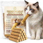 15pcs Freeze Dried Cat Chew Sticks Kitten Beef Treats for Teeth by GREMBEB
