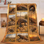 Gila Monster Throw Blanket Gifts for Lizard Lover Boy Men 80"X60" by Unknown