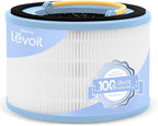 Levoit Sprout Air Purifier Replacement Filter,Genuine Air Filter,1 Pack | AHAM VERIFIDE, 3-Stage HEPA Filter, High-Efficiency Activated Carbon for Smoke,Odors, Allergens, Pollen,Dust,Pet Hair, White