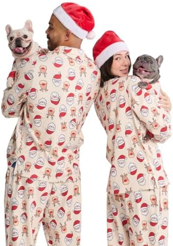 Spark Paws Christmas Matching Dog and Owner Pajama Bottoms by SparkPaws