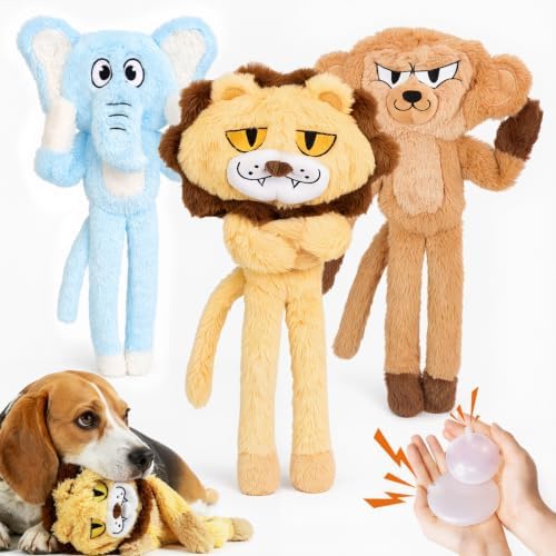 No Stuffing Dog Squeaky Toys - Dogs Go Crazy for It! by Unknown