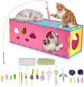 AsFrost 33inch Interactive Cat Toy Feather Toys Playhouse for Indoor Cats by AsFrost
