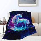 Unicorn Blanket Unicorn Throw Blanket Gifts for Girls Women Kids Adults Super Soft Cozy Plush Fluffy Fuzzy Fleece Blanket Home Decor 40''X50'' - Image 5