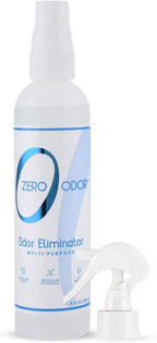 Zero Odor Multi-Purpose Odor Eliminator, Car & Room Air Freshener, 8 oz | Unscented Travel Size Spray for Bathroom, Closet, Kitchen & Small Spaces, Over 1,000 sprays