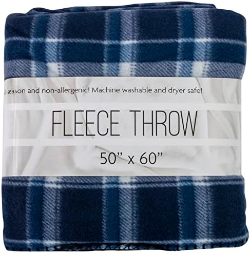 Trail maker 50x60 Throw Blankets, Plaid Fleece Throw Blankets for Bedroom, Couch, Livingroom, Chair, Pets, Outdoors - Image 6