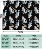 Bass Fish Blanket for Girls Women Boys Men Adults Kids Soft Cozy Fleece Fishing Throw Blankets Fisherman Gifts Warm Flannel Plush Lightweight Decor for Couch Bed Sofa 80"X60" - Image 7