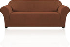 Couch Covers for 3 Cushion Couch Sofa Pet Friendly Extra Large Couch Cover for Oversized Sofa Washable Furniture Protector Fitted Sofa Slipcovers Stay in Place(XL Sofa, Caramel)