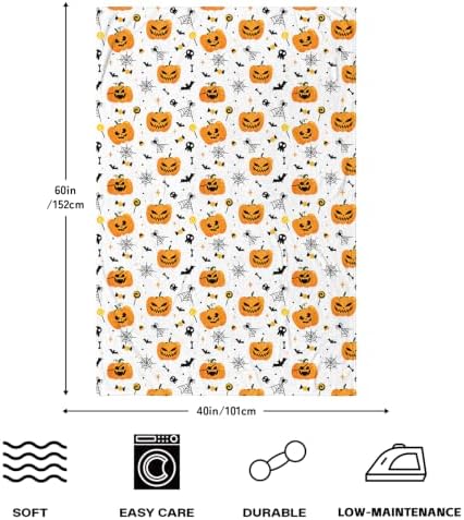 Halloween Pumpkin Blanket, Fall Decorations Blanket, 40x60inches - Image 2