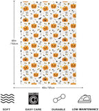 Halloween Pumpkin Blanket, Fall Decorations Blanket, 40x60inches - Image 2