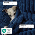 Bedsure ComfyFleece® Waterproof Dog Blankets for Large Dogs,50x60" - Image 2