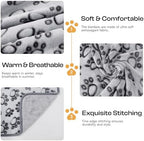Luciphia Dog Blanket 3 Pack, Soft Cozy Fleece Throw for Puppy Cat,30"x20" - Image 4