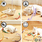 Cat Toys 21PCS Mix Catnip Chew Rope Silvervine Stick for Indoor Cat - Image 5