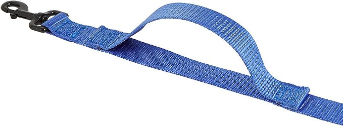 KONG Max HD Traffic Handle Ultra Durable Quick Control Leash 6' (Blue)