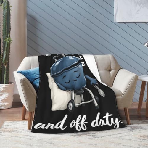 Sleepy Slow Cooker Blanket Throw Gift for Girls Women 50"X40" - Image 2