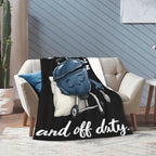 Sleepy Slow Cooker Blanket Throw Gift for Girls Women 50"X40" - Image 2