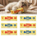 6Pcs Butter Catnip Crinkle Paper Sound Toys for Cat, Catmint Cat Toy Gift by MALLMALL6