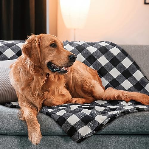 BEDELITE Buffalo Plaid Flannel Fleece Twin Blanket for Couch & Bed - Image 4